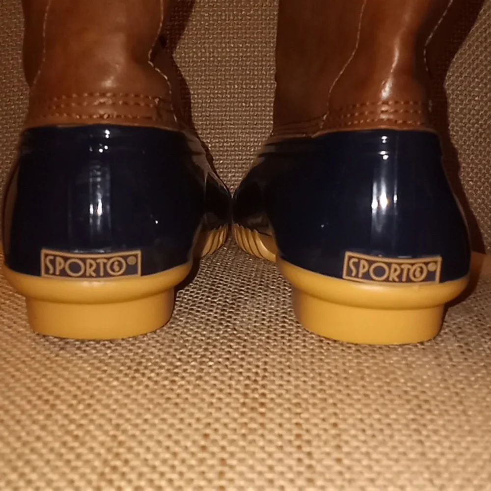 Sporto Original Duck Rain Boots Dakota Women’s Size 9M